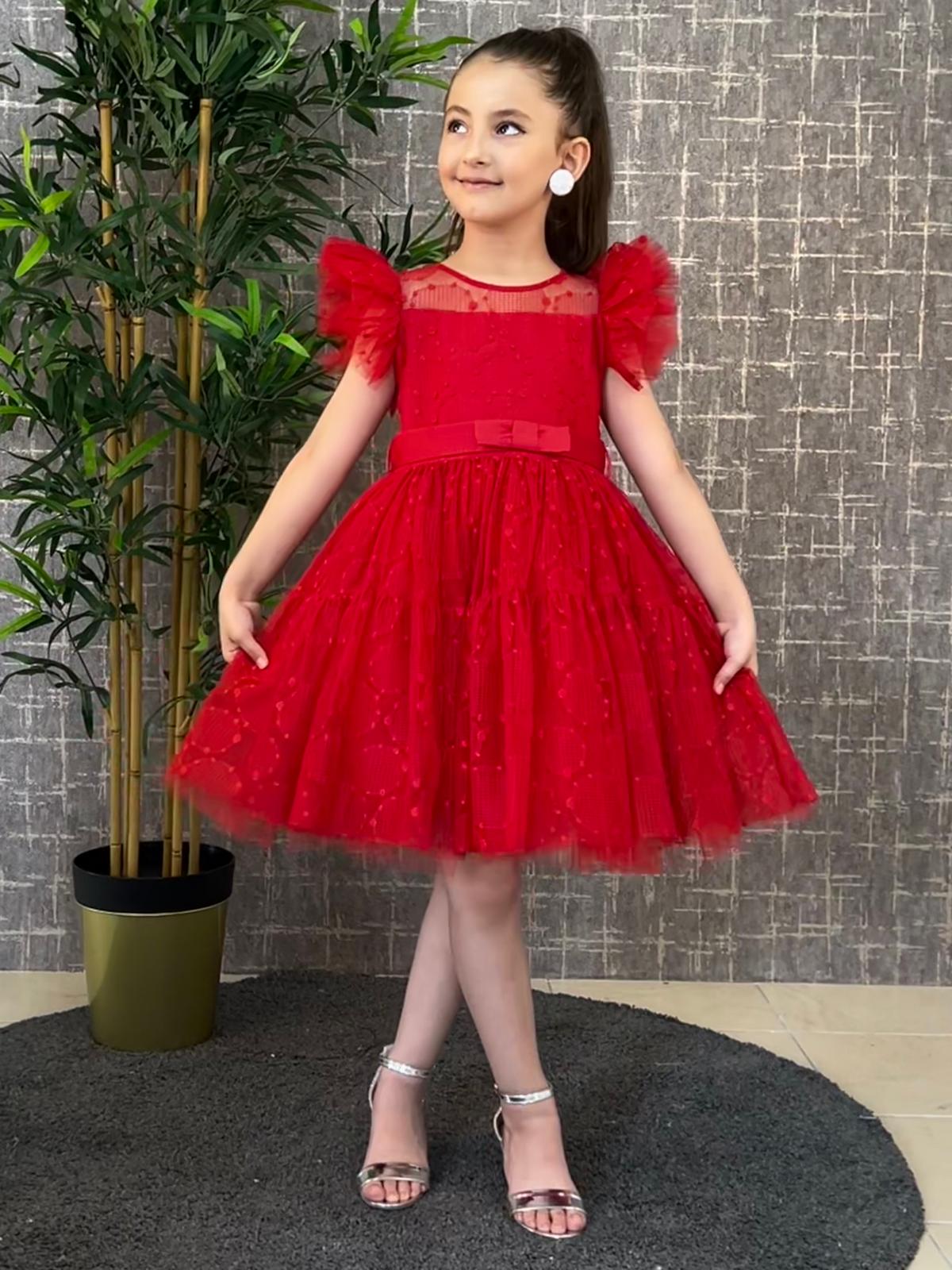 Fancy Tulle Girl Dress / 2-5Y | 6-9Y - Kids Fashion Turkey