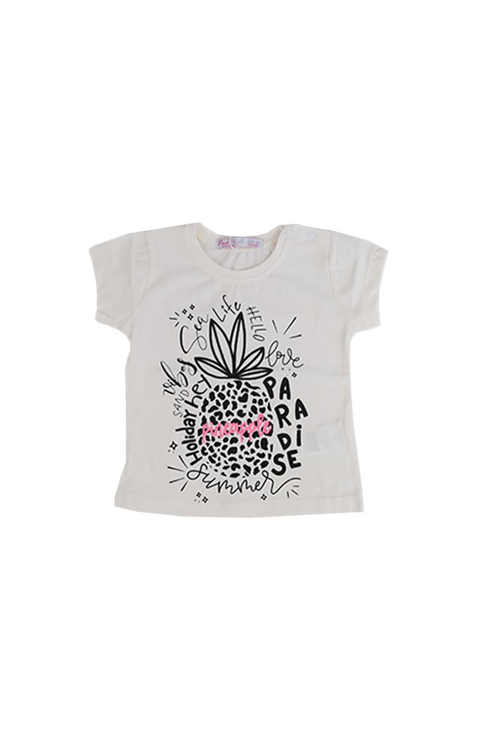 Girl T-Shirt / 6M | 9M | 12M | 18M - Kids Fashion Turkey