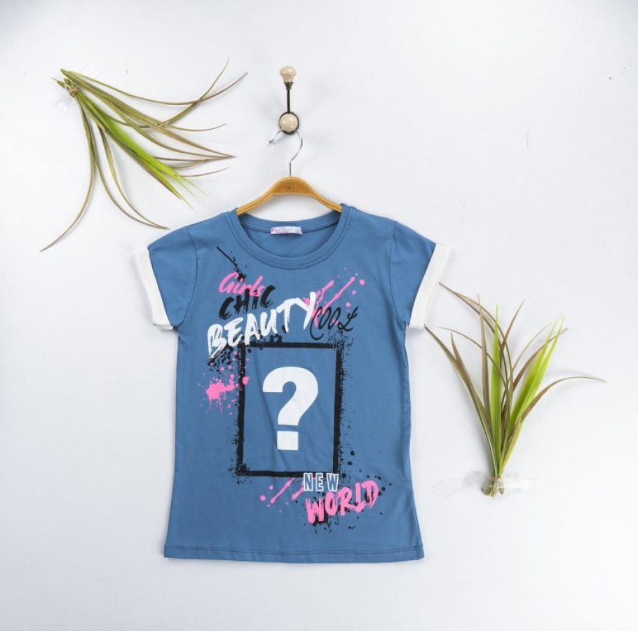 Girl T-Shirt / 9Y | 10Y | 11Y | 12Y - Kids Fashion Turkey