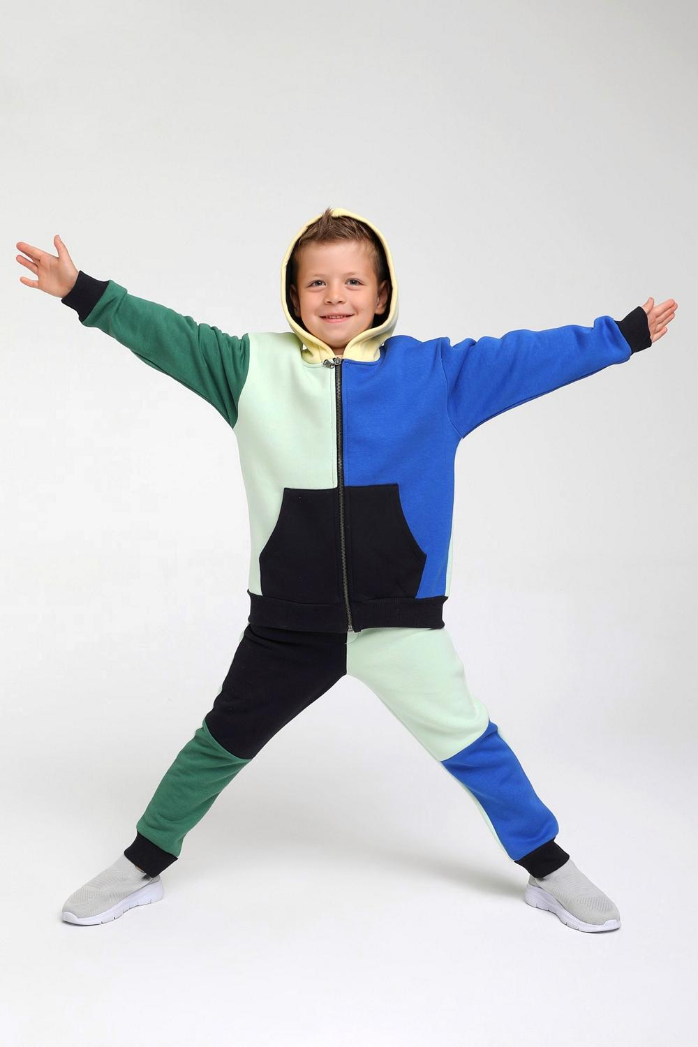 Boy Mint Green Cardigan Set / 4-5Y | 6-7Y | 8-9Y | 10-11Y | 12-13Y | 14Y - Kids Fashion Turkey