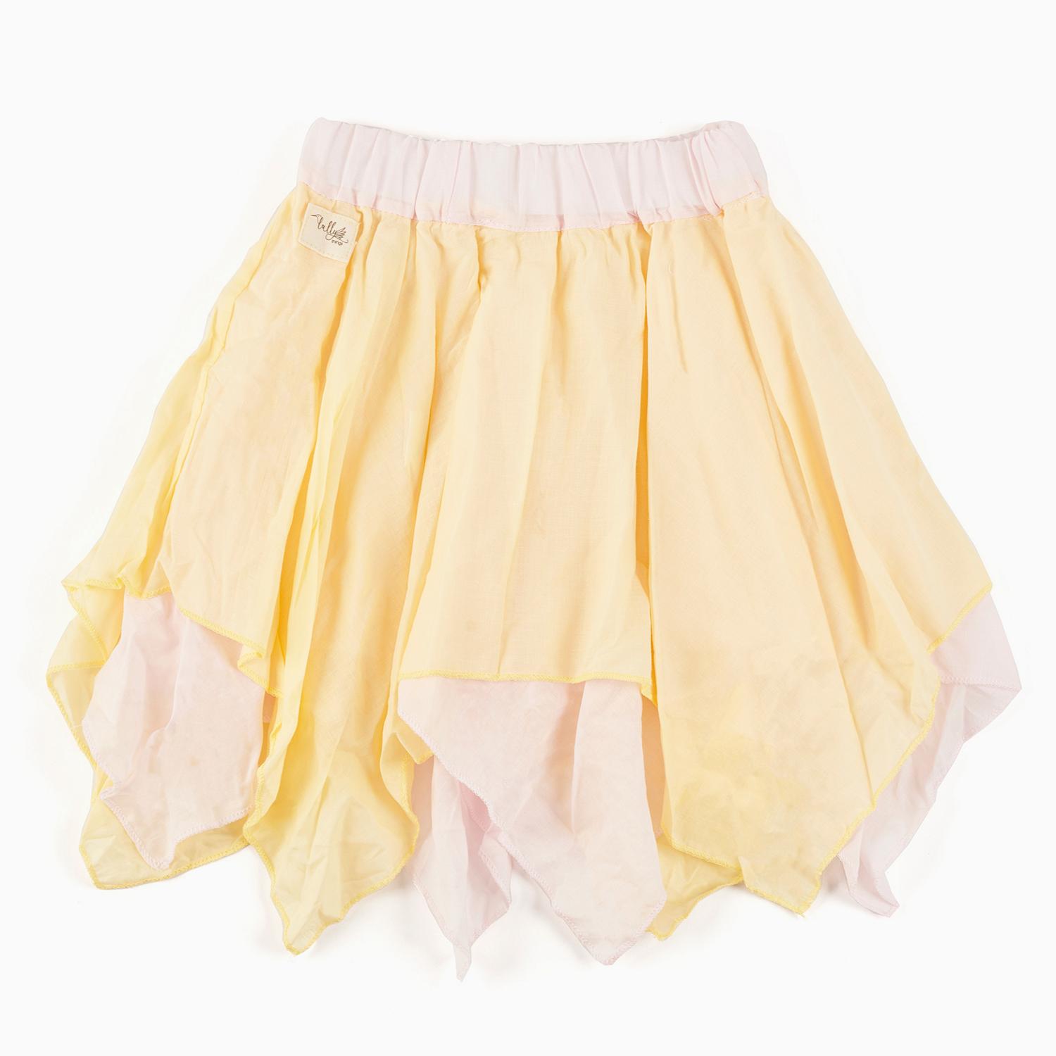 Double Layer Asymmetrical Skirt / 1-5Y (Standart) - Kids Fashion Turkey