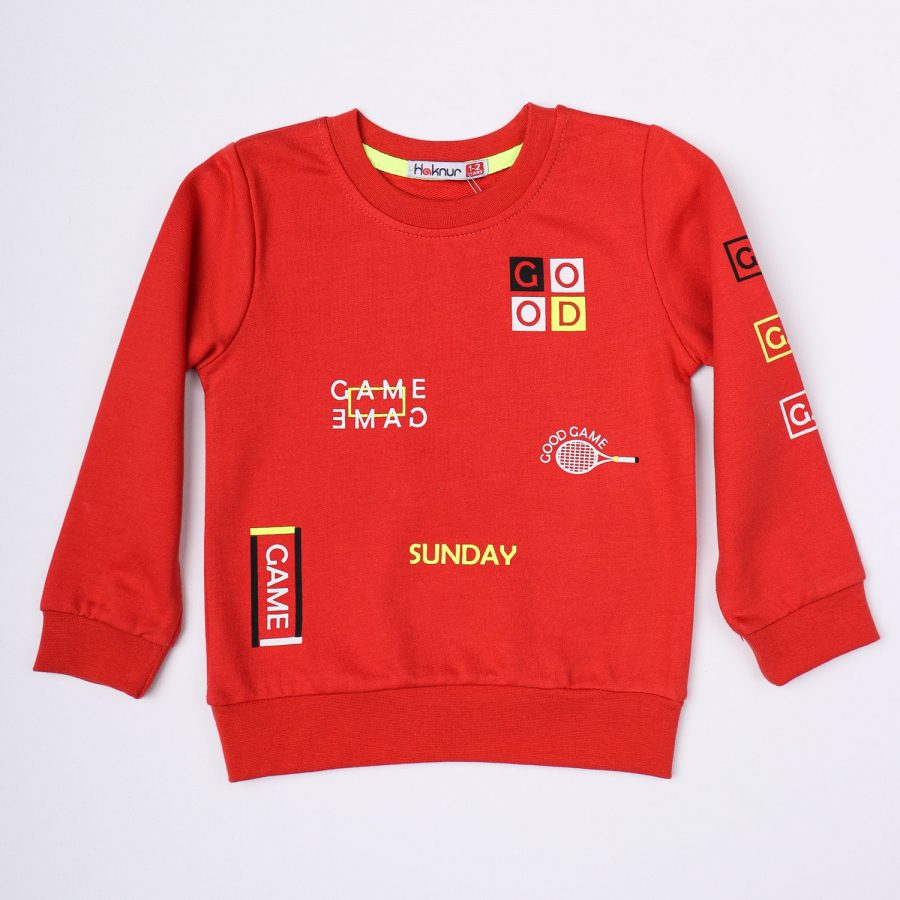 Boy Sweatshirt / 1Y | 2Y | 3Y | 4Y - Kids Fashion Turkey