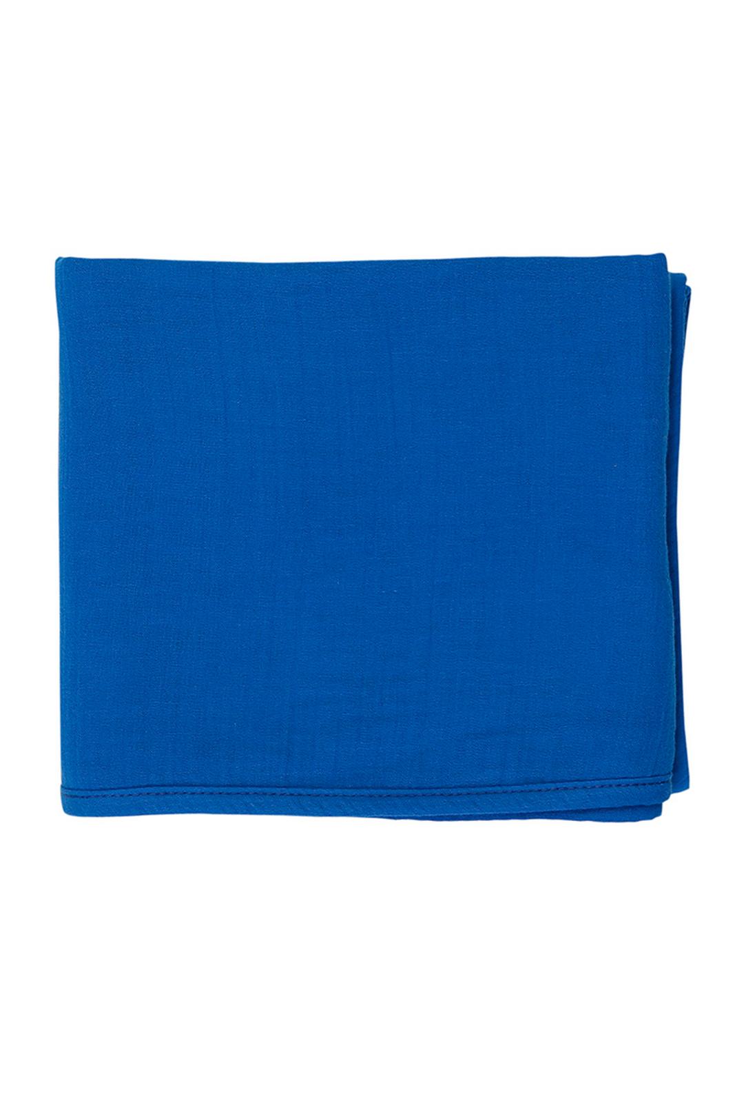 Vintage Rhapsody Blue Organic Cotton Muslin Receiving Blanket / Standard - Kids Fashion Turkey