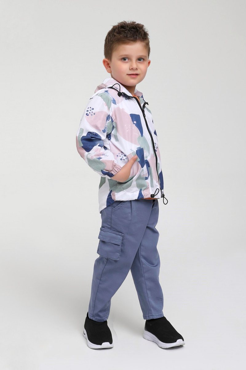 Boy Colorful Crayons Jacket / 9-12M | 2Y| 3Y | 4Y - Kids Fashion Turkey