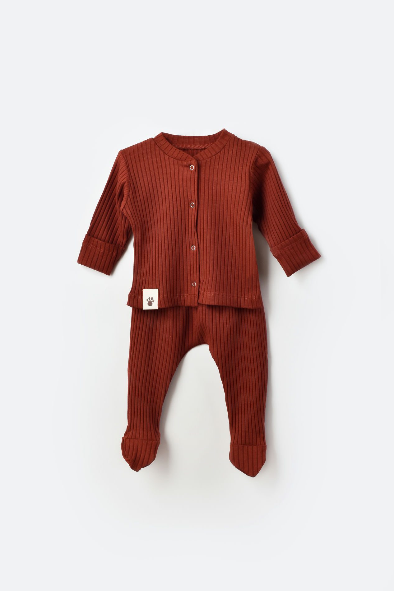 Unisex 2 Pieces Baby Track Suit Set / 0-3M | 3-6M | 6-9M | 9-12M | 12-18M - Kids Fashion Turkey