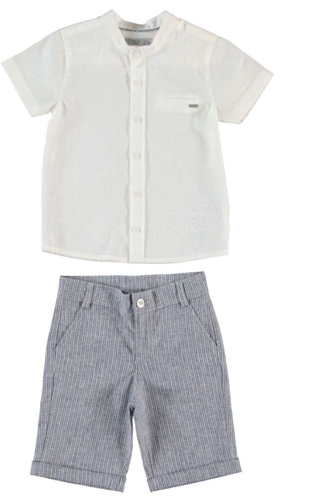 Exclusive Brand - Baby Boy 2 Pieces Set ( Shorts + Shirt ) / 2-3Y | 3-4Y | 4-5Y | 5-6Y - Kids Fashion Turkey