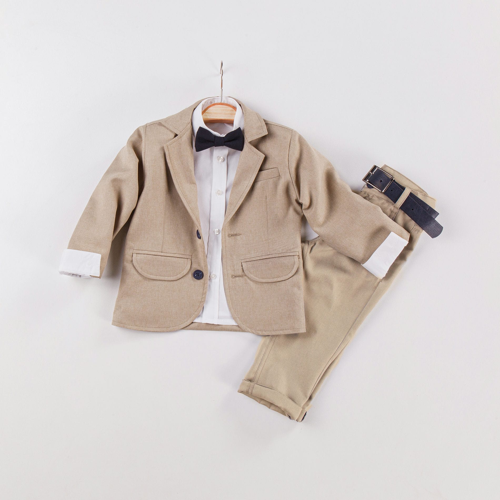 Boy Suit Set (3 Pieces Set) - (Jacket - Shirt - Pant Set) / 6-9M | 9-12M | 12-18M | 18-24M - Kids Fashion Turkey