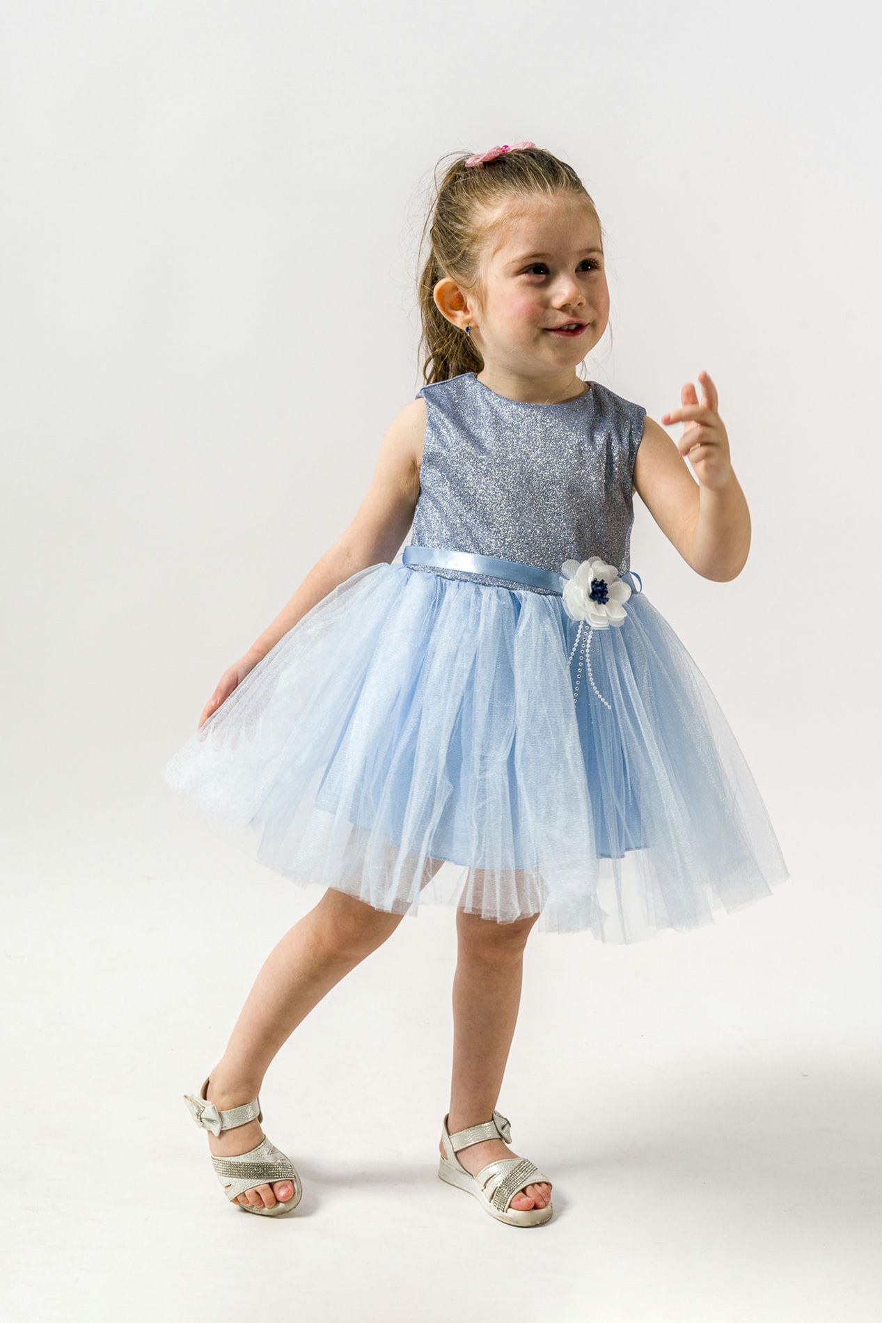 Girl Sparkly Tulle Dress/ 2-5Y Or 6-9Y - Kids Fashion Turkey
