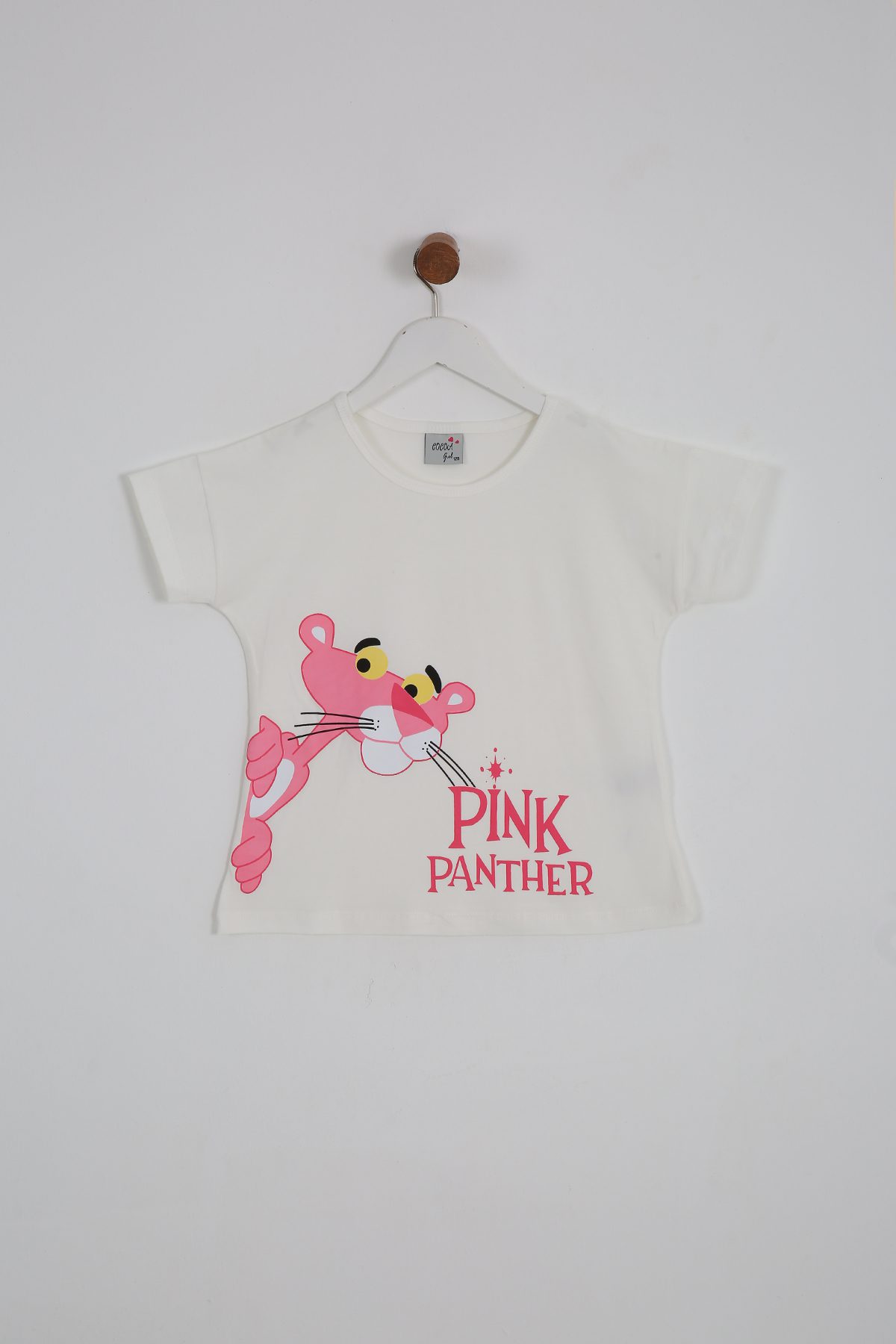 Girl Pink Panther Printed T-Shirt / 8Y | 9Y | 10Y | 11Y | 12Y - Kids Fashion Turkey