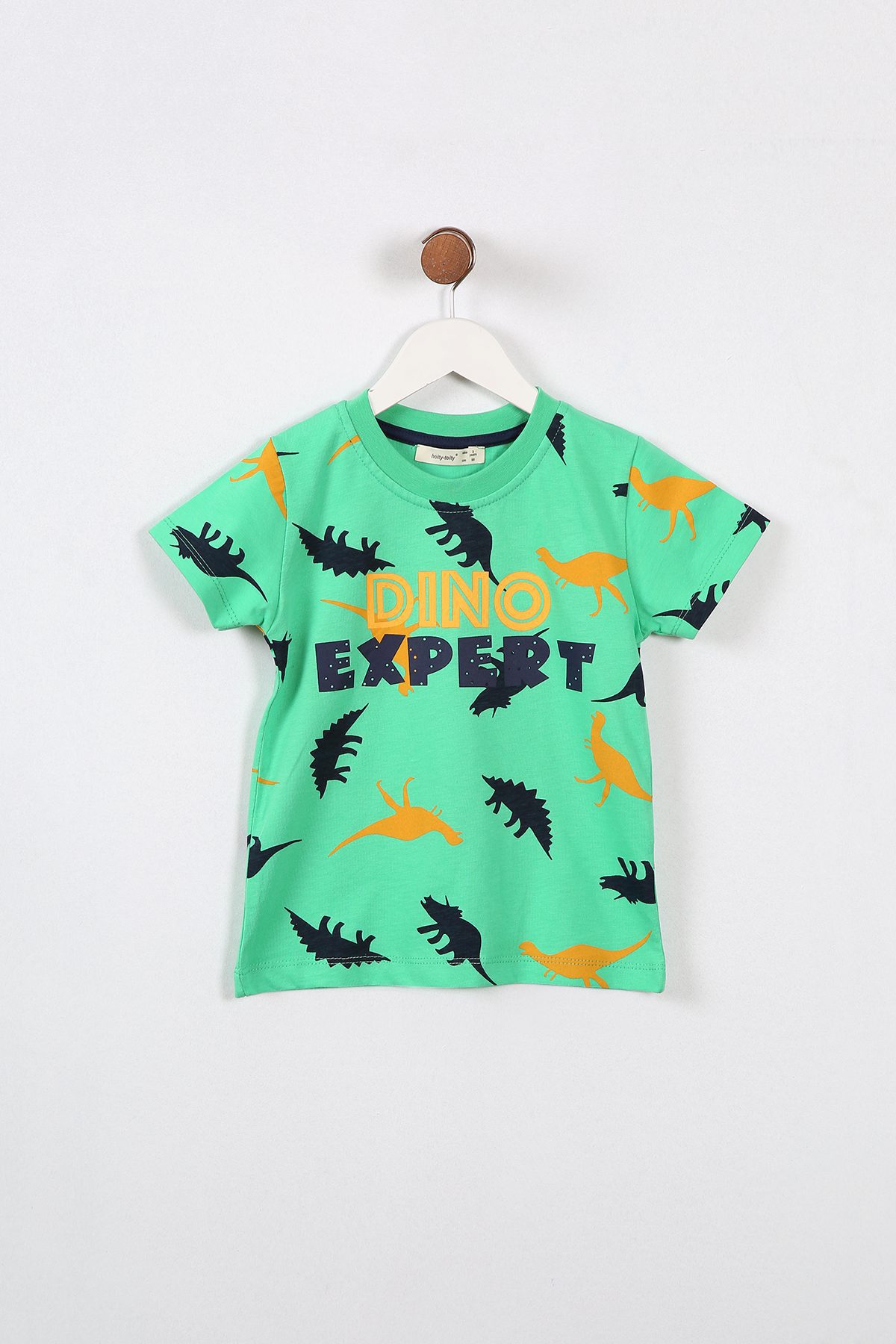Boy Dinosaur Printed T-Shirt / 3-4 Y | 4-5 Y | 5-6 Y | 6-7 Y - Kids Fashion Turkey