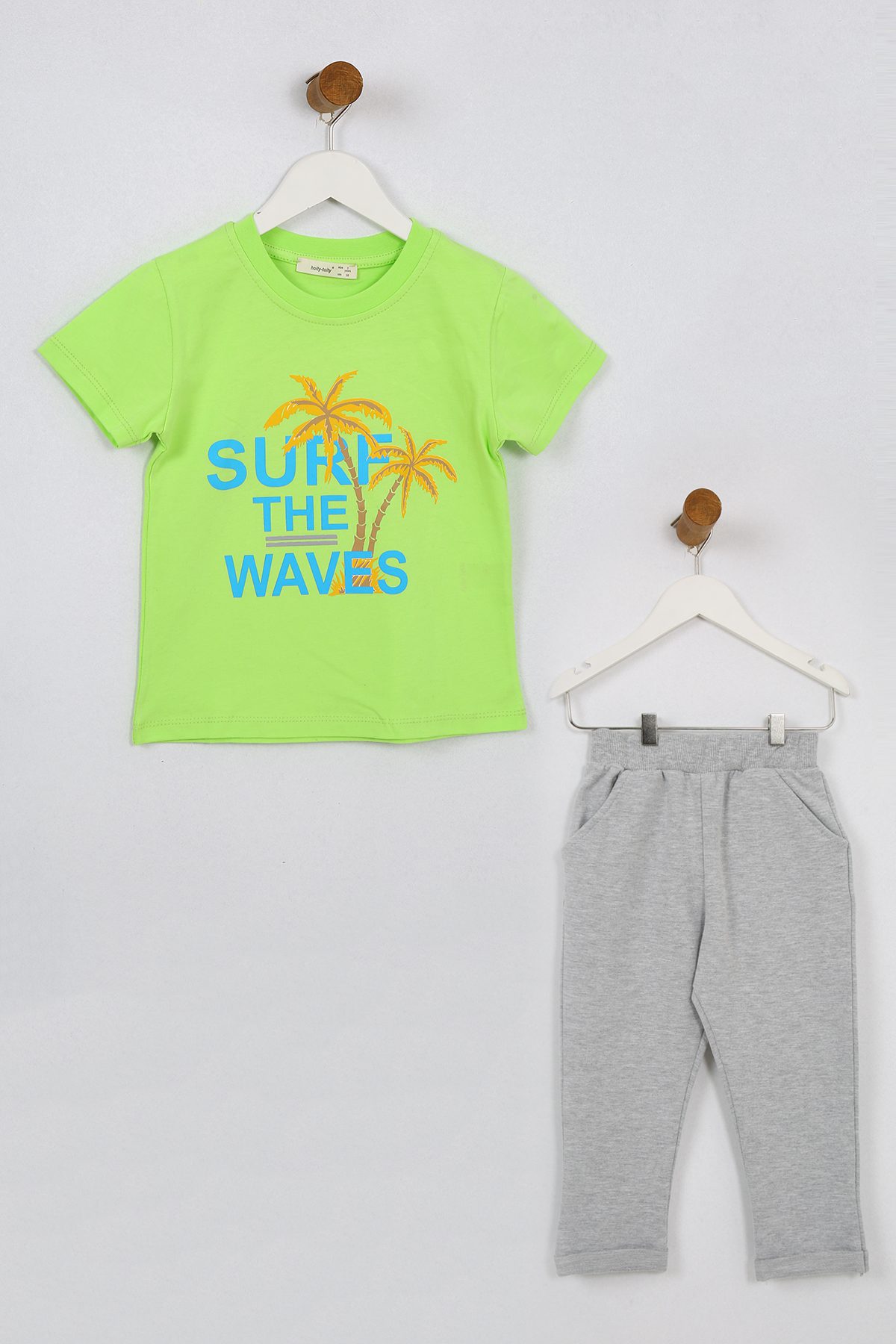 Boy 2 Pieces Set (T-Shirt - Pant) / 3Y | 4Y | 5Y | 6Y | 7Y - Kids Fashion Turkey