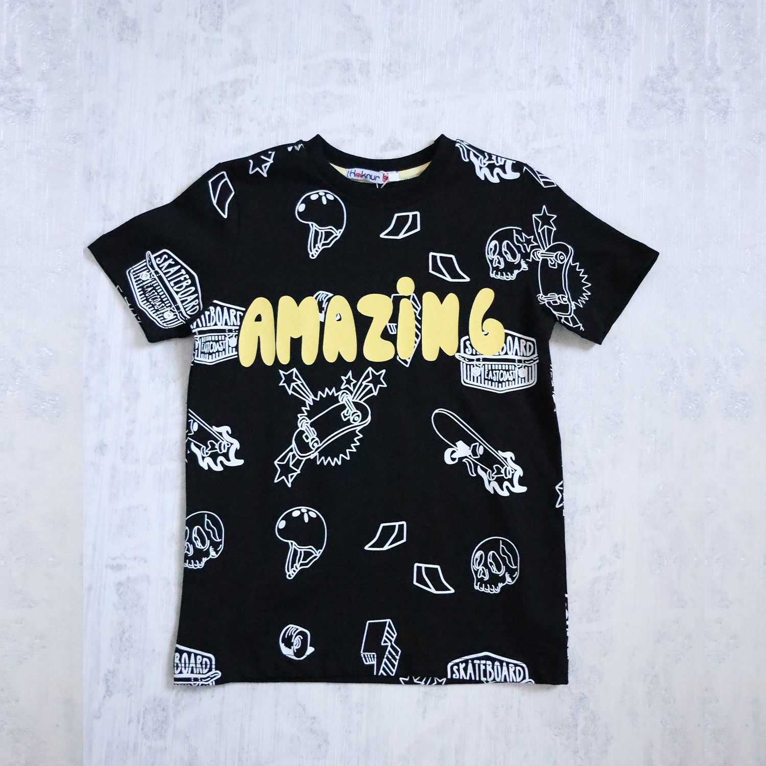Boy Amazing T-Shirt / 5-6 Y | 6-7 Y | 7-8 Y | 8-9 Y - Kids Fashion Turkey