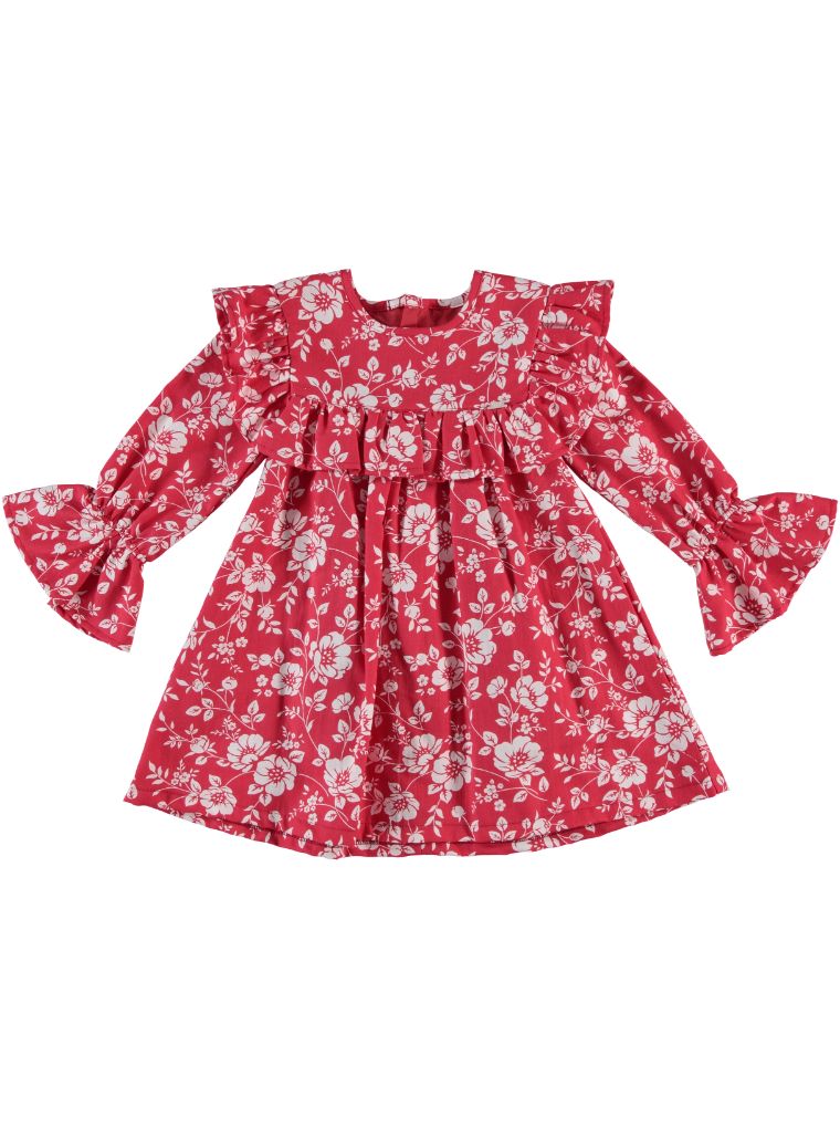 Exclusive Brand - Girl And Baby Girl Frilly Dress / 9-24M | 2-6Y | 6-10Y - Kids Fashion Turkey