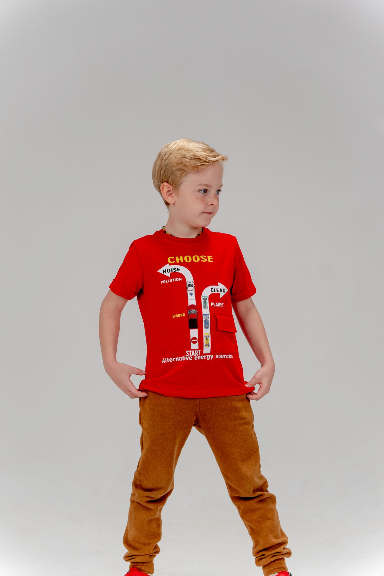 Boy Car Printed T-Shirt / 5-6Y | 6-7Y | 7-8Y | 8-9Y - Kids Fashion Turkey
