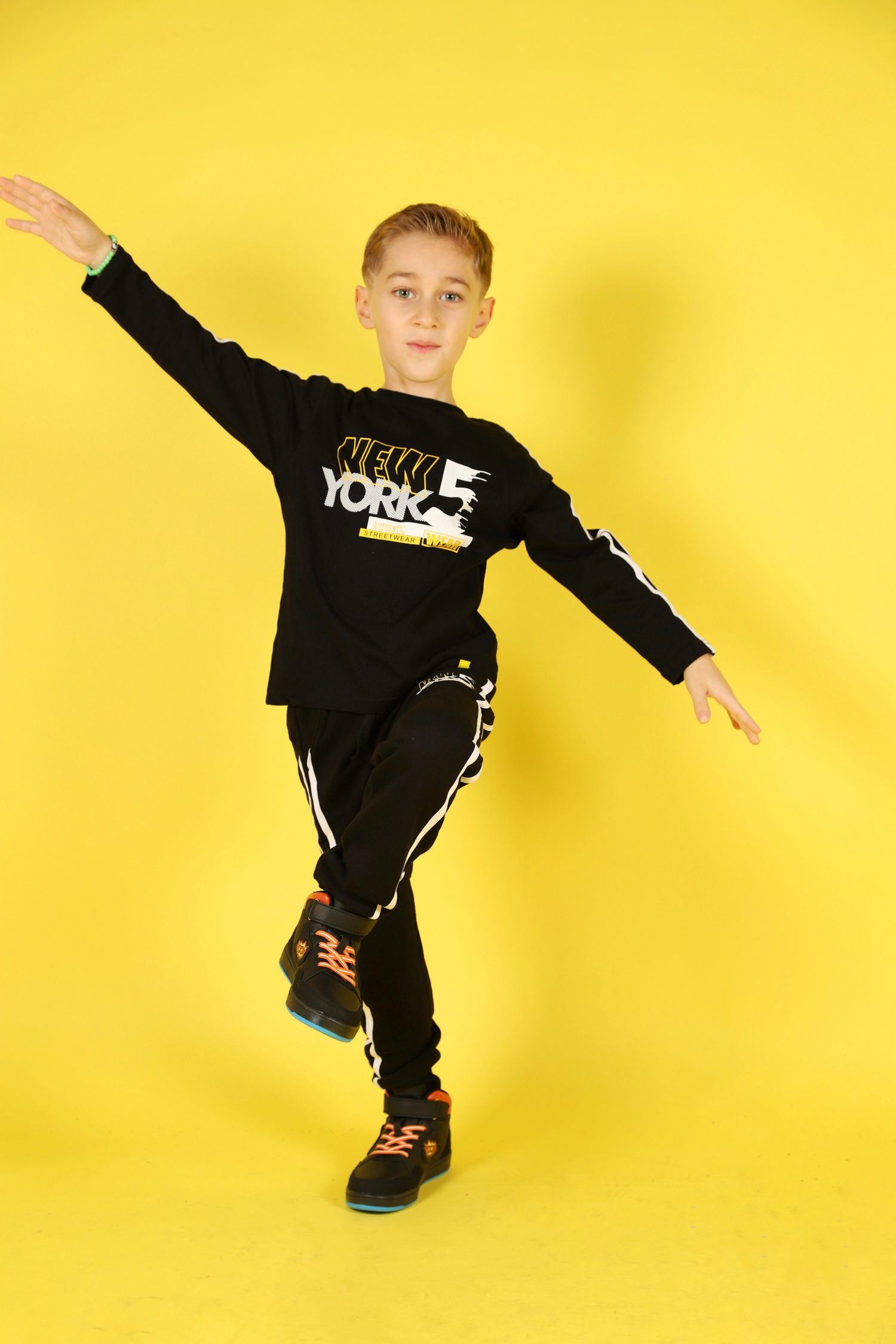 Boy Tracksuit Set (Sweatshirt - Sweatpant) / 5-6Y | 6-7Y | 7-8Y | 8-9Y | 9-10Y | 11-12Y | 13-14Y - Kids Fashion Turkey