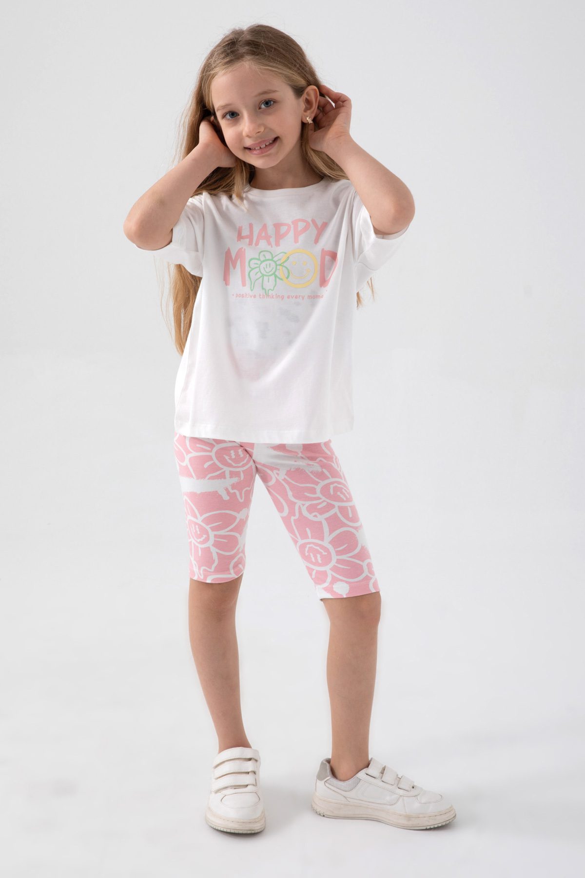 Girl 2 Pieces Set (T-Shirt - Leggings) / 2-8Y | 9-15Y - Kids Fashion Turkey