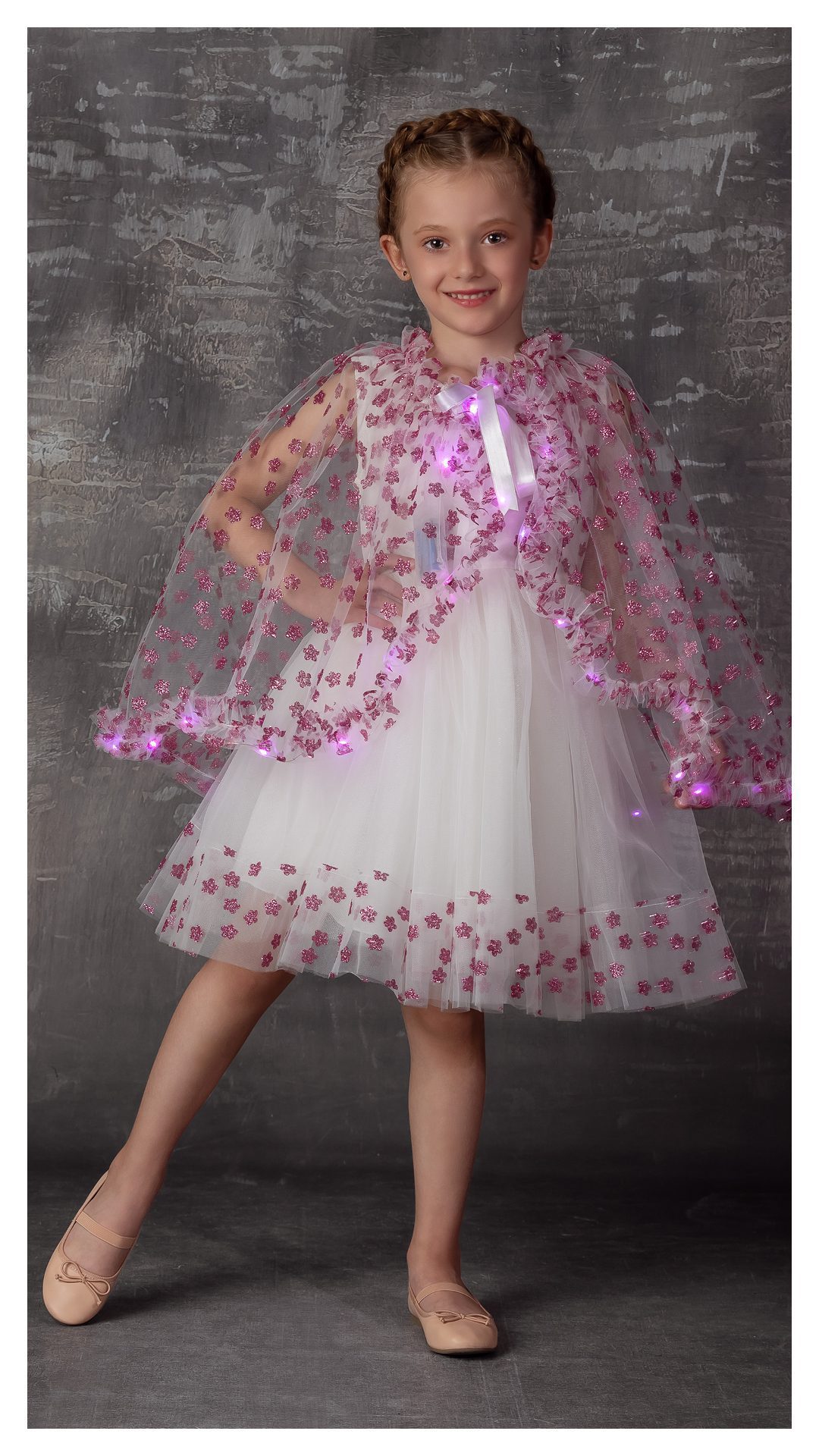 Girl Floral Dress / 5Y | 6Y | 7Y | 8Y - Kids Fashion Turkey