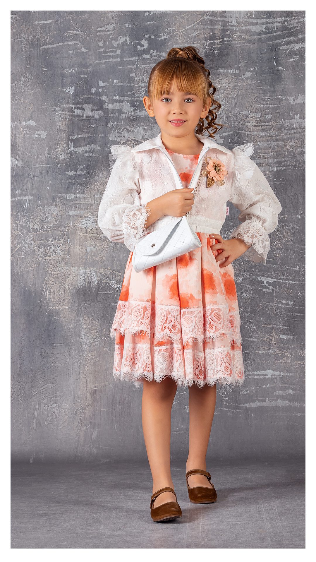 Girl 2 Pieces Set (Bolero - Dress) / 6Y | 8Y | 10Y | 12Y - Kids Fashion Turkey